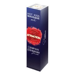 MASSAGE OIL  ATTRACTION CHAMPAGNE STRAWBERRY 50 ML