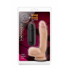 X5 Plus King Dong 8 inch Vibrating Cock