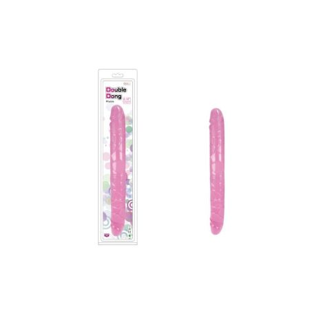 Charmly Pliable Double Dong 13" Pink
