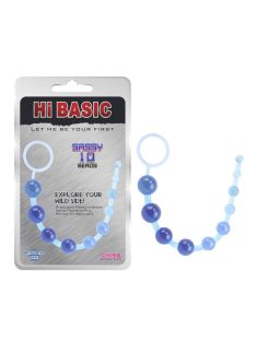 Sassy Anal Beads Blue