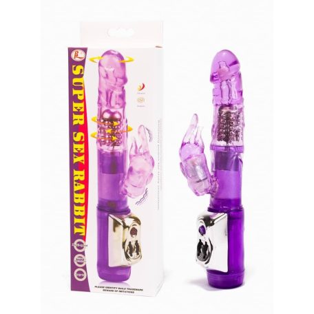Super Sex Rabbit Vibrator Purple