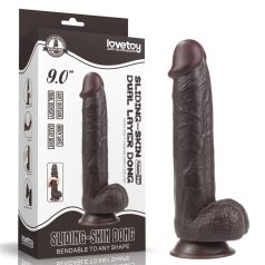 9,0'' Sliding Skin Dual Layer Dong Brown