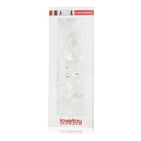 5.5" Glass Romance Clear