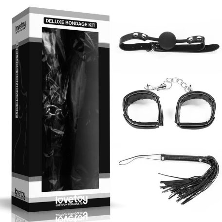 Deluxe Bondage Kit Black II