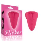 Flicker Rechargeable Vibrator Rose Red