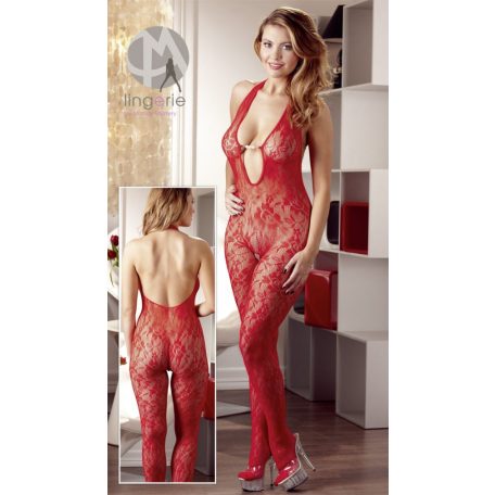 Catsuit Perle rot S/M