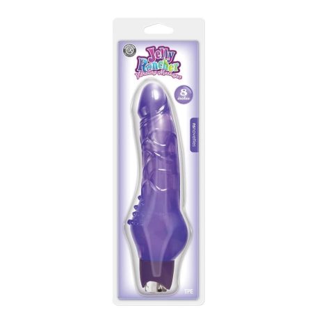 Jelly Rancher 8 inch Vibrating Massager Purple