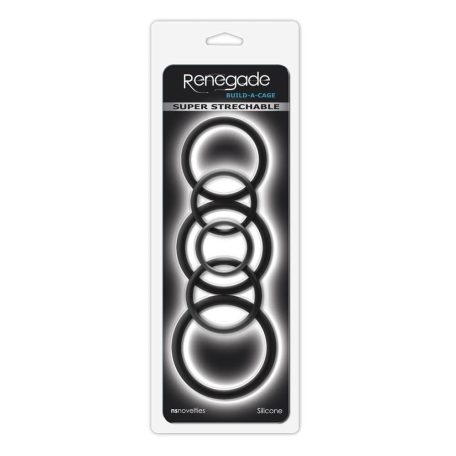 Renegade - Build-A-Cage Rings - Black