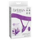 Ultimate G-Spot Butterfly Strap-On Purple