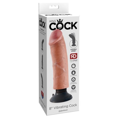8" Vibrating Cock Light