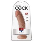 8" Cock  Tan