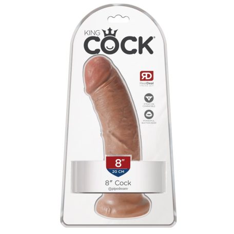 8" Cock  Tan