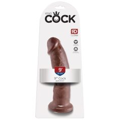 9" Cock  Brown
