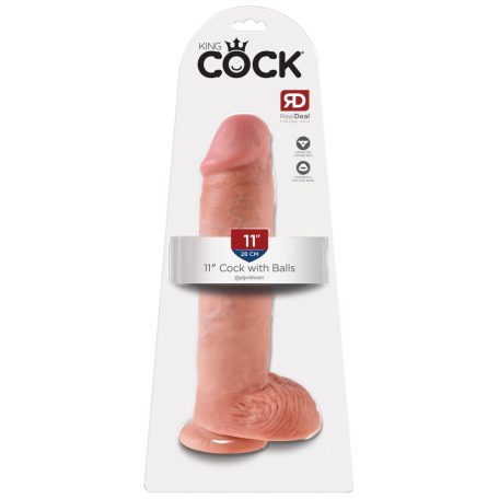 11" Cock with Balls  Light