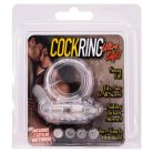 Cockring Silicone Vibrating Clear