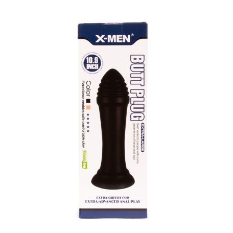X-MEN 10.9 inch Butt Plug Black