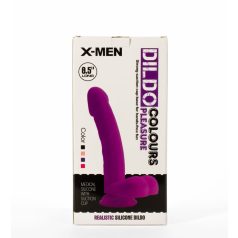 X-MEN 8.5" Dildo Colours Pleasure Black 4