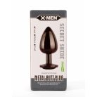 X-MEN Secret Shine Metal Butt Plug Gun Colour M