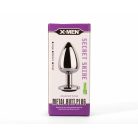 X-MEN Secret Shade Metal Butt Plug Black L