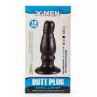 X-Men 10" Extra Girthy Butt Plug Black VII