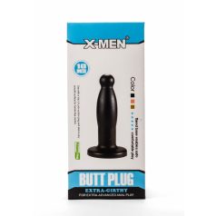 X-Men 9.45" Extra Girthy Butt Plug Black